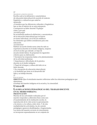 Analisis de la practica docente