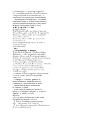 Analisis de la practica docente