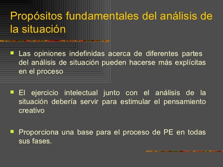 Análisis de la situación de una empresa