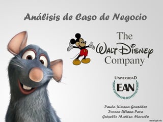 Análisis del caso walt disney company