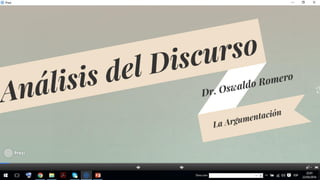 Analisis del discurso