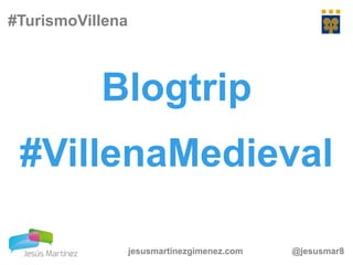 Blogtrip
#VillenaMedieval
jesusmartinezgimenez.com @jesusmar8	
  
#TurismoVillena	
  
 