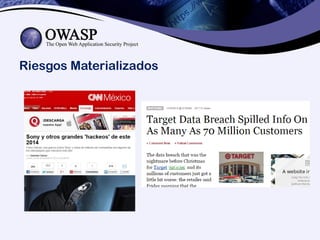 Riesgos Materializados
 