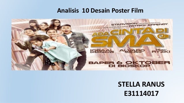  Analisis desain poster film 