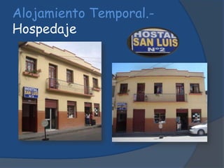 Aspecto Utilitario.- FuncionalFunciones Urbanas que se desarrollan en el Sector:Alojamiento Temporal                     7.69%Atención Médica                              7.69%Comercio                                          69.23%Habitar                                             15.38%