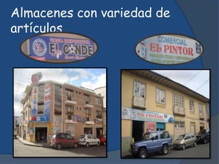 Comercio.- Tiendas de abastos