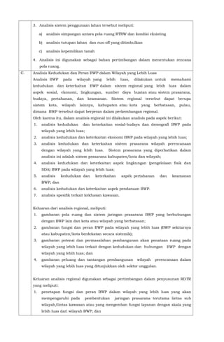 Analisis Dibutuhkan Dalam Pembuatan Rdtr Permen Atr No 16 Tahun 2018