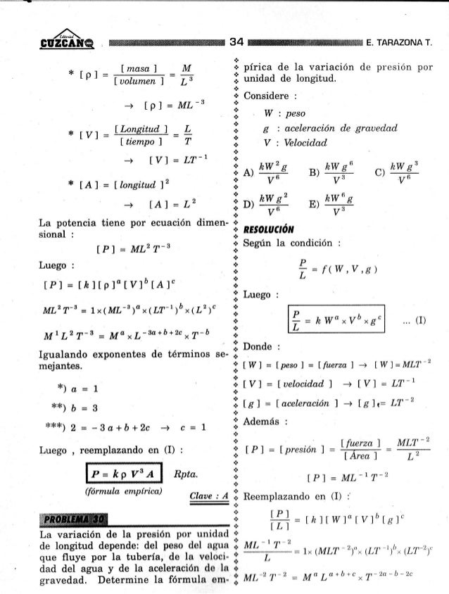 Analisis Dimencional