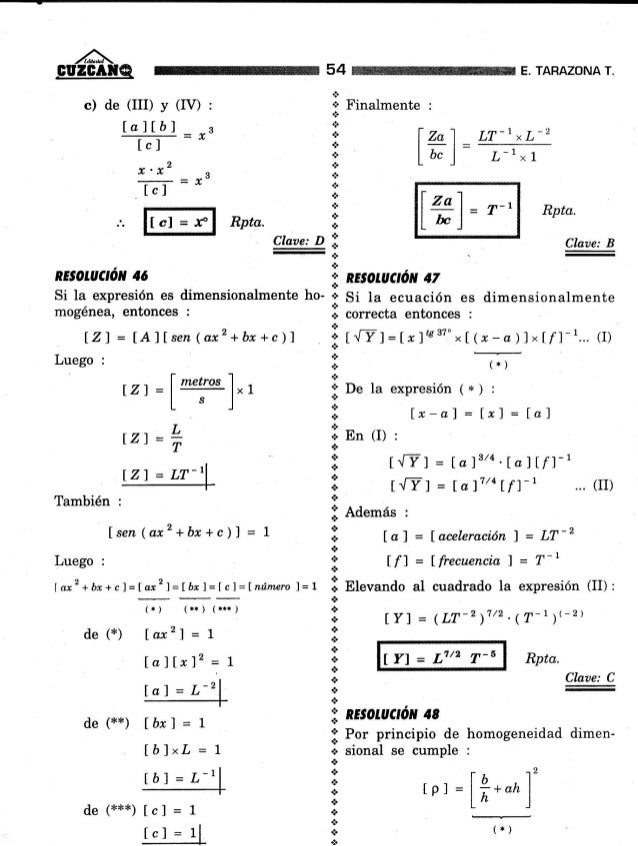 Analisis Dimencional