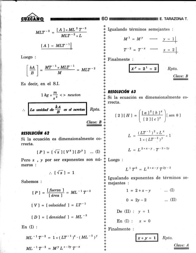 Analisis Dimencional