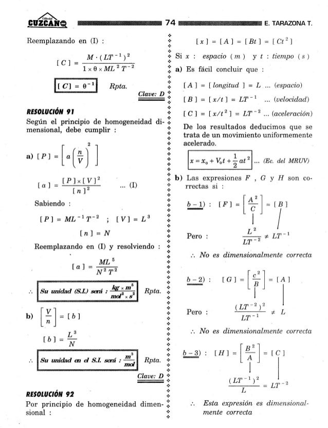Analisis Dimencional