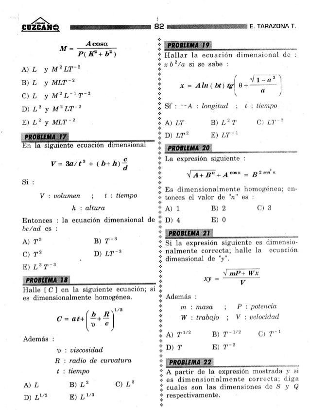 Analisis Dimencional