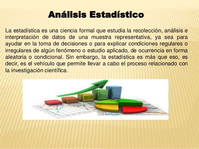 Analisis estadistico