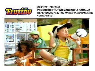 Pautar mas en medios audiovisuales y en internet ya que allí es muy afectivo por que tiene contacto directo con los consumidores. 