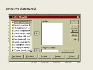 Berikutnya akan muncul :
 