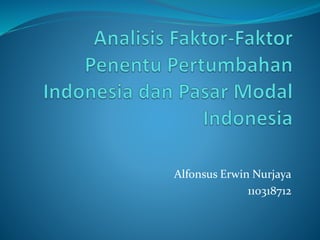 Alfonsus Erwin Nurjaya
110318712
 
