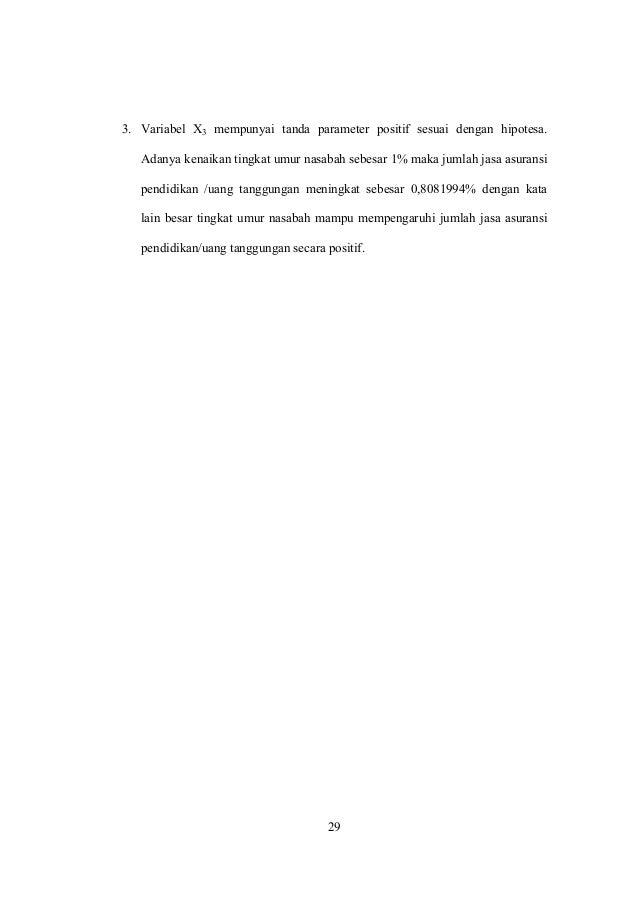 Analisis faktor faktor yang mempengaruhi