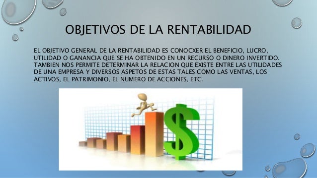 analisis de rentabilidad