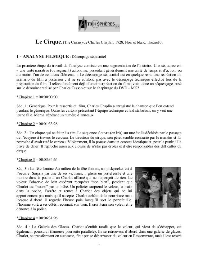 Analisis film cirque chaplin