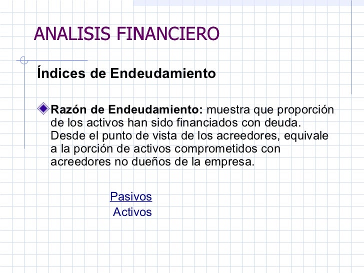 ANALISIS DE ESTADOS FINANCIEROS