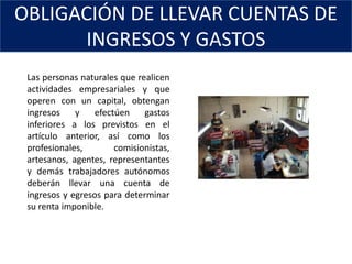 OTRAS OBLIGACIONESSEGMENTO DE CRÉDITO  Mantener al día su contabilidad 