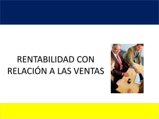 ROTACIÓN CUENTAS POR PAGAR	Permite calcular el número de veces que las cuentas por pagar se convierten en efectivo en el curso de un año.El resultado se expresa en número de veces