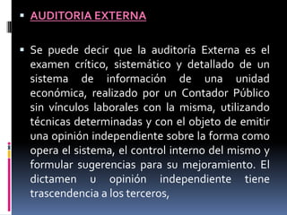 Objetivo de Auditoria InternaEl objetivo principal es ayudar a la dirección en el cumplimiento de sus funciones y responsabilidades, proporcionándole análisis objetivos, evaluaciones, recomendaciones y todo tipo de comentarios pertinentes sobre las operaciones examinadas. Este objetivo se cumple a través de otros más específicos como los siguientes: