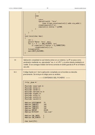 © FUOC • P09/M2107/00009 44 Ejemplo de análisis forense
 