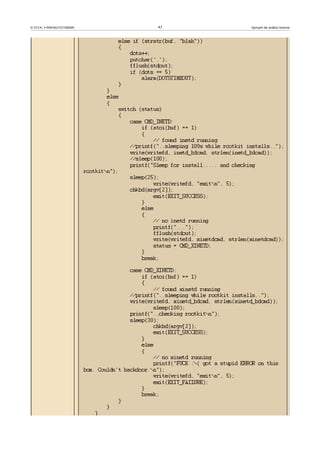 © FUOC • P09/M2107/00009 47 Ejemplo de análisis forense
 