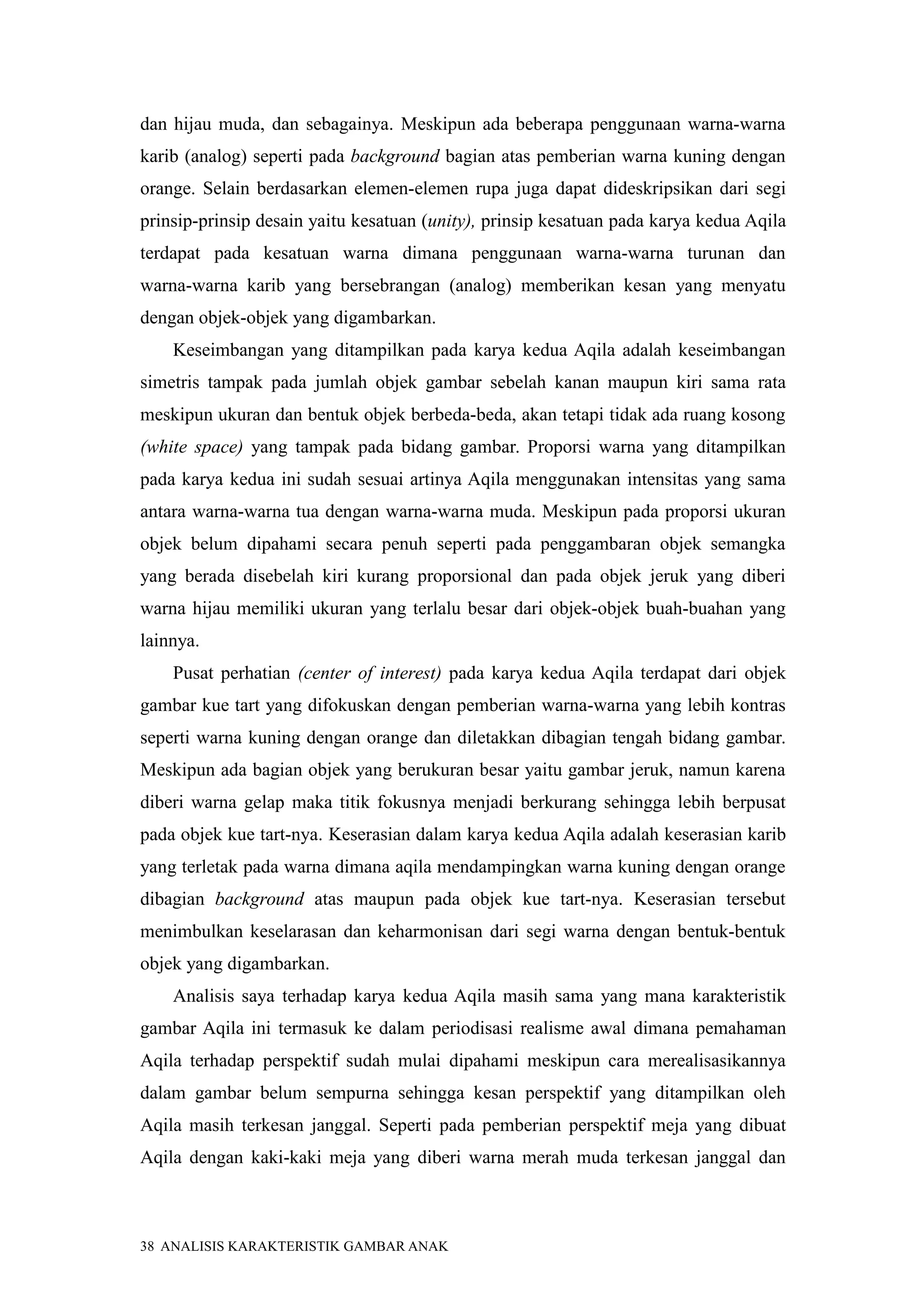 Analisis gambar anak | PDF