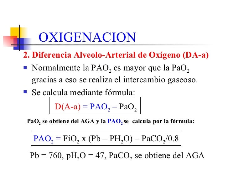 Gradiente alveolo arterial pdf download