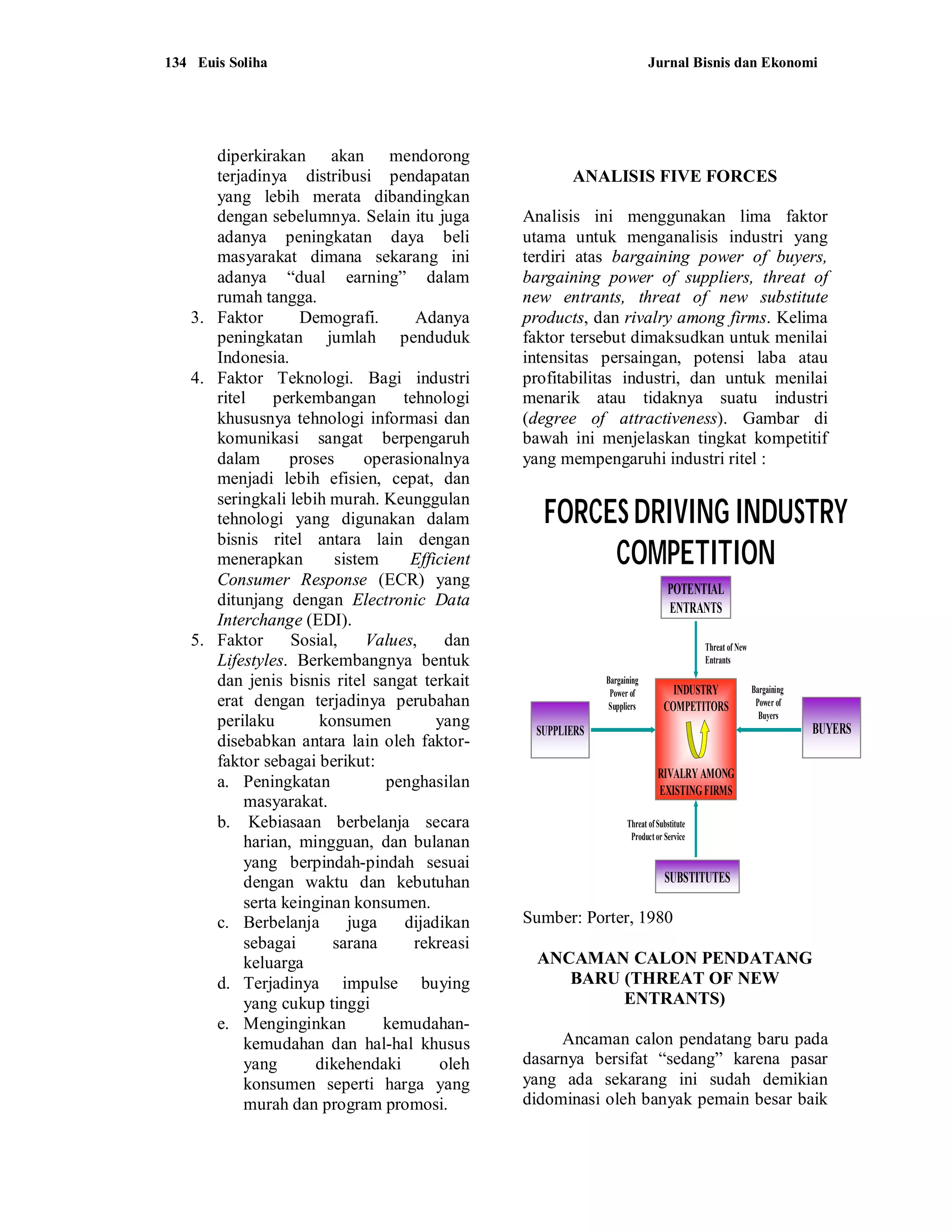 Value Analysis Ritel Analisis industri ritel di indonesia | PDF