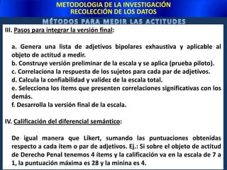  El número de alternativas de respuesta debe ser el mismo para todas las afirmaciones. 