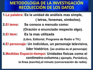 METODOLOGIA DE LA INVESTIGACIÓNRECOLECCIÓN DE LOS DATOS¿LAS PREGUNTAS VAN PRECODIFICADAS O NO?SIEMPRE QUE SE PRETENDA EFECTUAR ANALISIS ESTADISTICOSE DEBE RECORDAR ASIGNARLE SIMBOLOS O VALORES NUMERICOSPREGUNTAS CERRADAS- CODIFICAR  A PRIORI- PRECODIFICAR LAS  ALTERNATIVAS DE RESPUESTA   ACOMPAÑADAS DE SU VALOR NUMERICOPREGUNTAS ABIERTAS- NO SE DA PRECODIFICACION- PREGUNTAS Y  ALTERNATIVA DE RESPUESTAS   SON MAS SENCILLAS