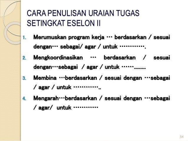 Analisis jabatan