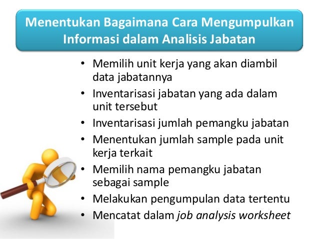 Pelatihan Analisis Jabatan