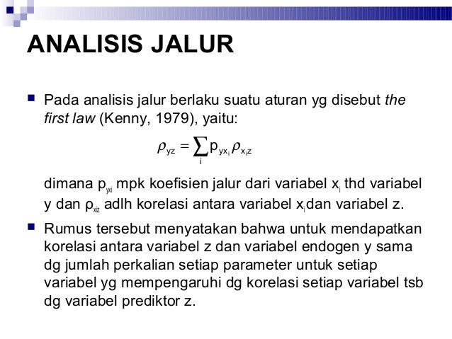 Analisis Jalur