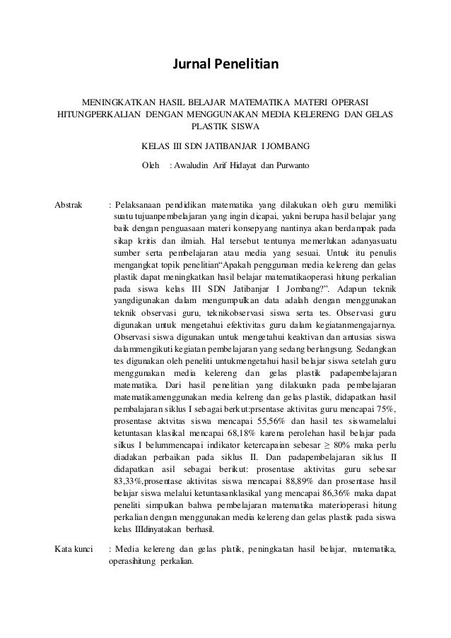 4 Contoh Analisis Jurnal Dan Cara Membuatnya Penelitianilmiah Com