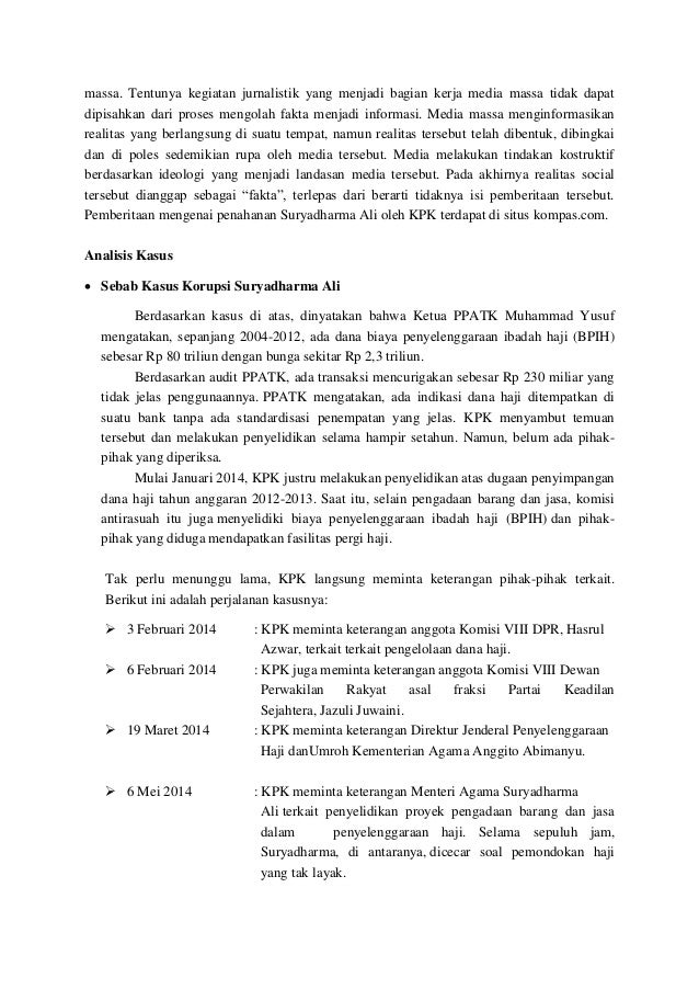 Analisis Kasus Korupsi Dana Haji Suryadharma Ali Converted