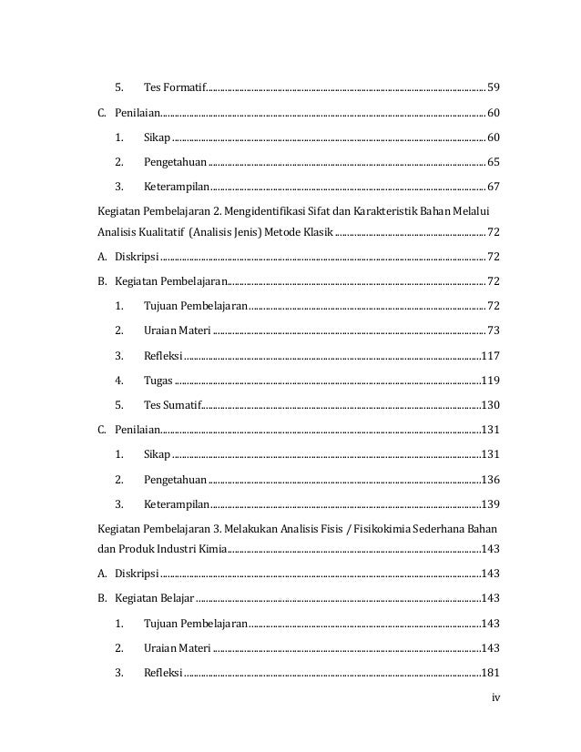 Analisis Kimia Dasar