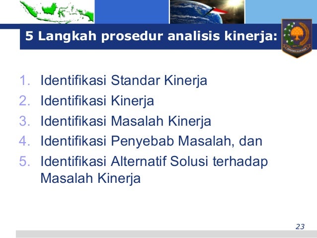 analisis kinerja analisis kinerja
