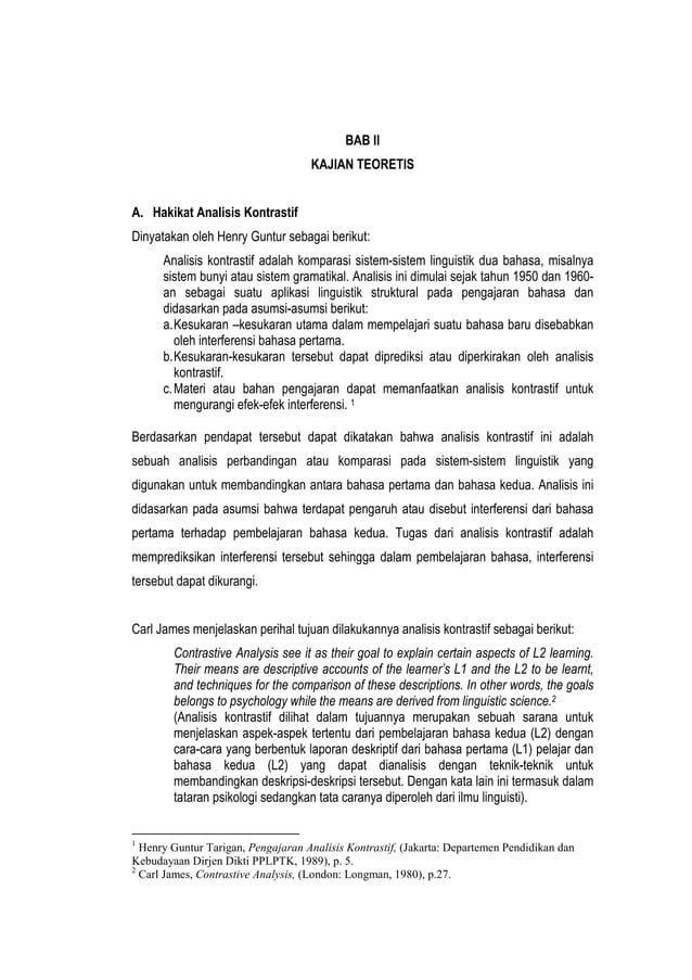 Analisis Kontrastif Pembentukan Kata Kerja | PDF