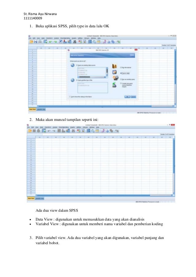 Analisis Korelasi Dengan Spss