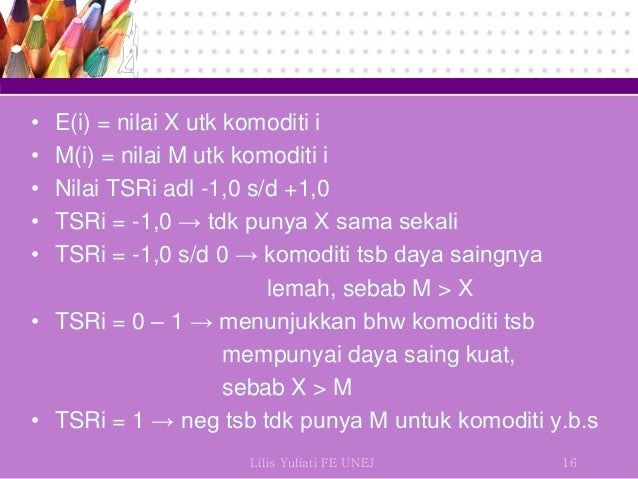 Analisis perdagangan