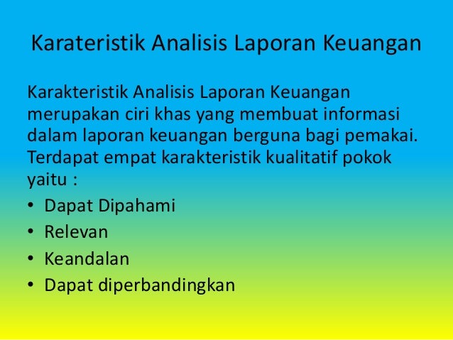 Analisis Laporan Keuangan Analisis Laporan Keuangan
