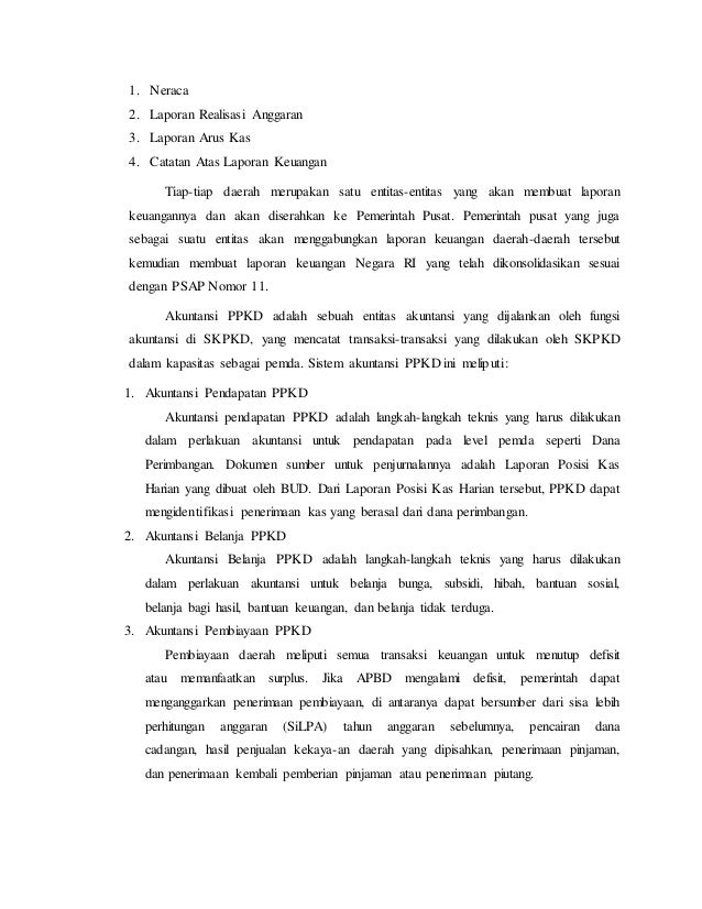 Makalah Analisis Laporan Keuangan Pemerintah Daerah