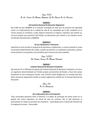 Analisis ley 66 97 de la Educacion Dominicana | DOCX