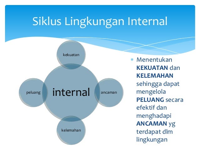 Analisis Lingkungan Internal