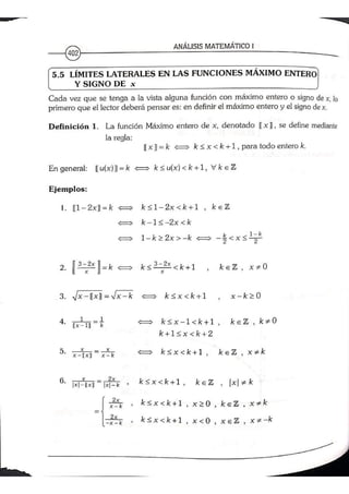 ANALISIS MATEMATICO MOISES LAZARO