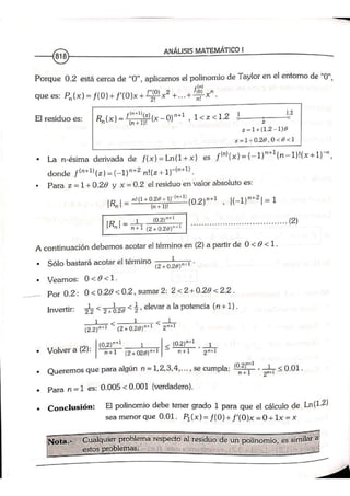 ANALISIS MATEMATICO MOISES LAZARO